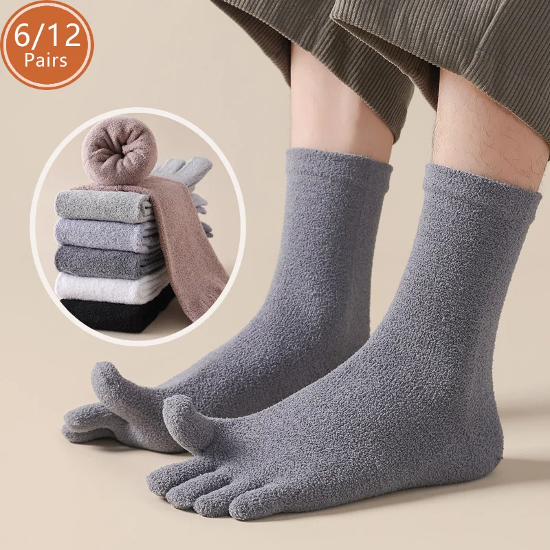 Toe Sock Split - 6/12 paires de chaussettes thermiques épaisses