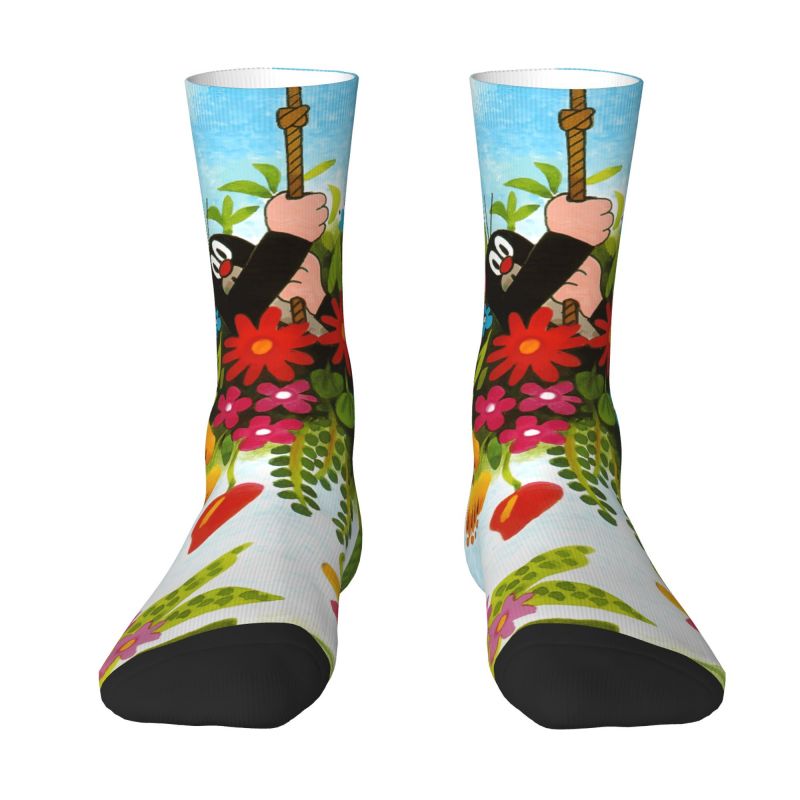 Dress Sock Men - Chaussettes personnalisées The Little Mole pour