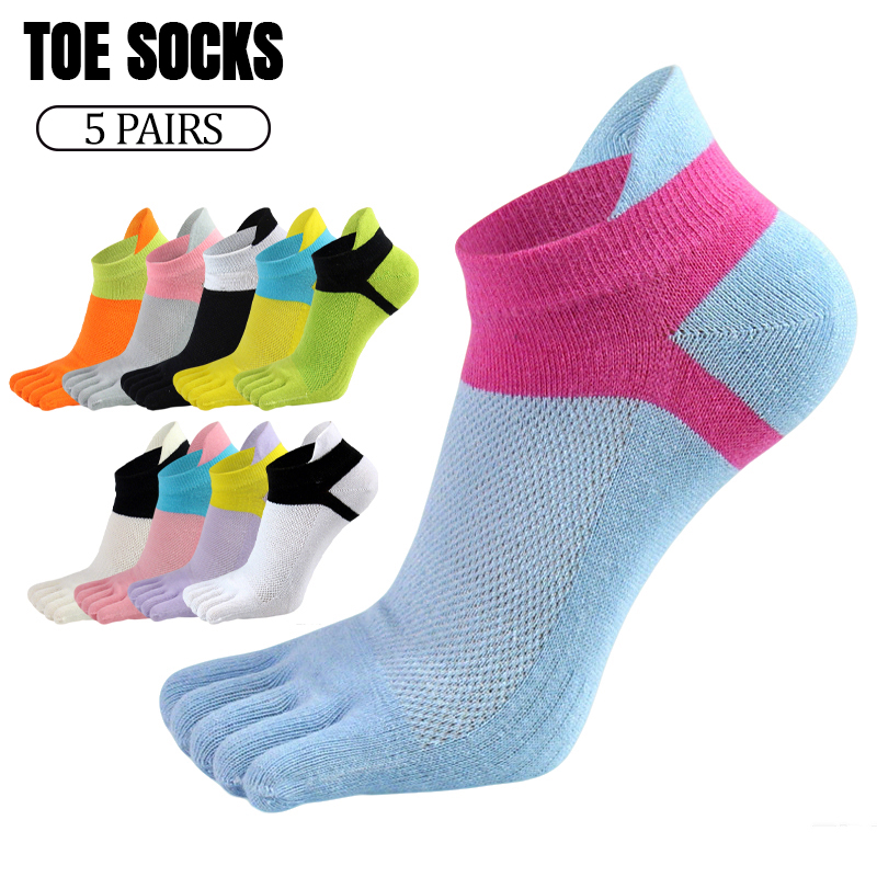 Ankle Sock Low Cut - 5 paires de chaussettes à cinq