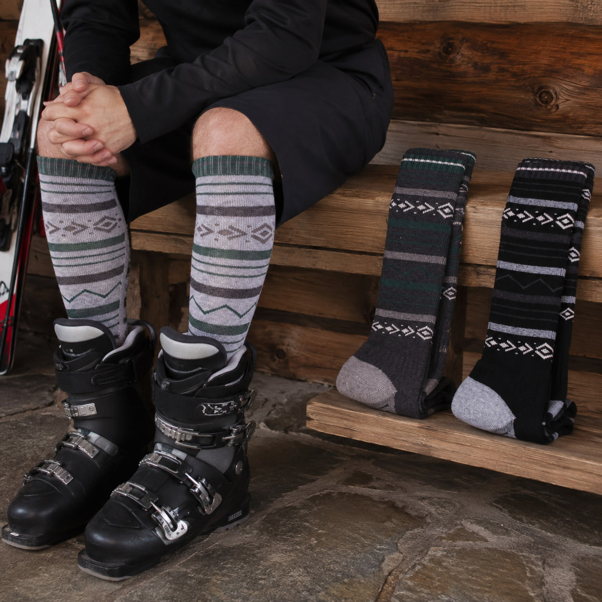 Chaussettes de ski montantes e - Thermal Sock Winter avis et prix