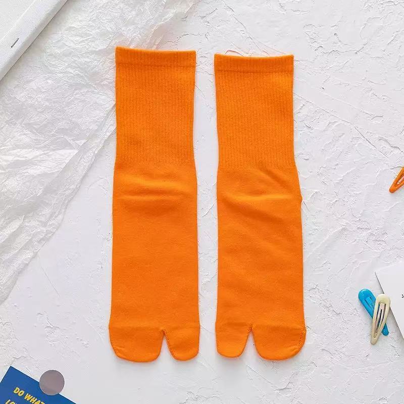 Chaussettes Tabi mi-mollet de  - Toe Sock Split avis et prix